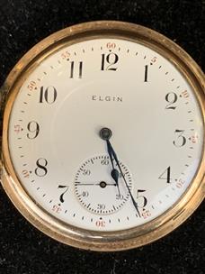 1885 Elgin Pocket Watch 7 Jewel Hunter Case Very Good Carson Jewelry Loan Carson City NV